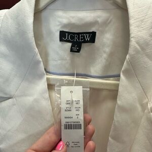 White J. Crew Blazer